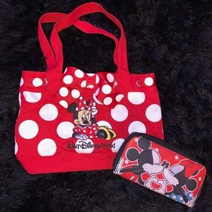 Disney Minnie Purse and Wallet (Kids)